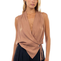 Luxe V-Wrap Top