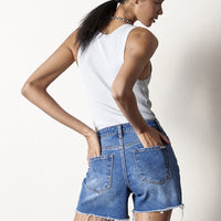 High Rise Midi Short