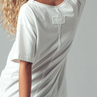 Vintage Wash V-Neck Tee
