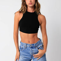 Racerback Crop Tank