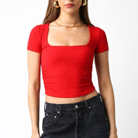 Square Neck Top