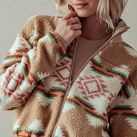 Aztec Sherpa Jacket