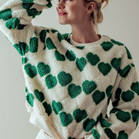 Holiday Heart Pullover