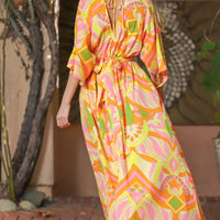 Citrus Kimono Maxi