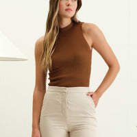 Mock Neck Sweater Top