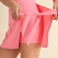 Wrap Tie Front Dress