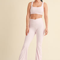 Gracie Gingham Flare Leggings