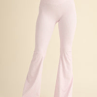 Gracie Gingham Flare Leggings