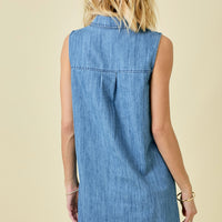 Jada Denim Shirt Dress