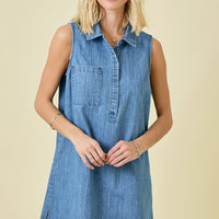 Jada Denim Shirt Dress
