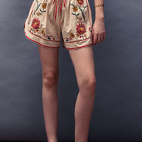Wildflower Linen Shorts