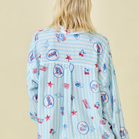 Striped Americana Long Sleeve