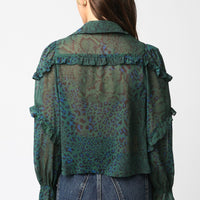 Zaria Ruffle Blouse