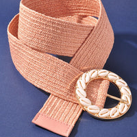 Straw Shell Belt