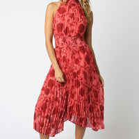 Carrie Floral Halter Dress