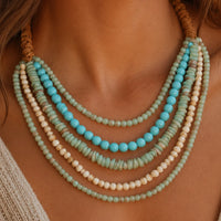 Layered Beaded Necklace