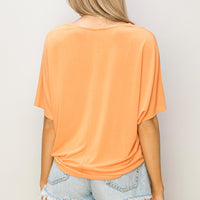 Dolman Short Sleeve Top