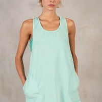 Blue Tint Tunic Tank