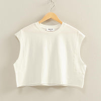 Crew Neck Body Cropped Top