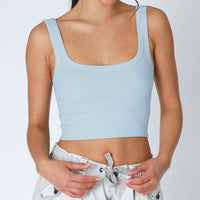 Chevron Scoop Neck