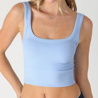 Chevron Scoop Neck