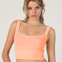 Vintage Chevron Scoop Neck