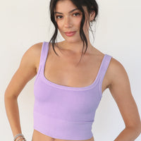 Vintage Chevron Scoop Neck