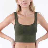 Vintage Chevron Scoop Neck