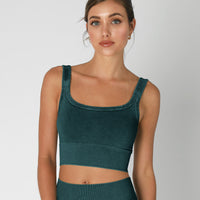 Vintage Chevron Scoop Neck