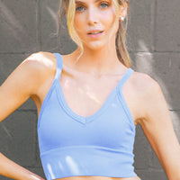 V Neck Bra Top