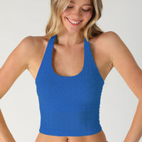 Floral Lace Halter Top