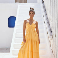 Tulum Tie Back Maxi