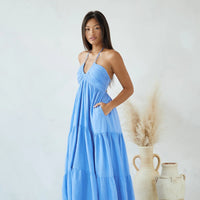 Tulum Tie Back Maxi