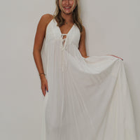 Boho Front Tie Maxi