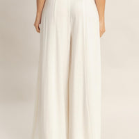 Wide-Leg Flap Pocket Pants