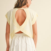 Bella Cutout Tee