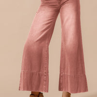 Vintage Washed Twill Jeans
