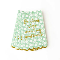 Green Cane Guest Towels