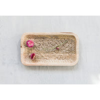 Hand Carved Mango Wood Tray