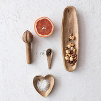 Wood Heart Dish