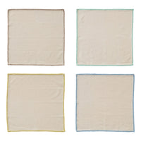 Blanket Stitch Cotton Napkin Set