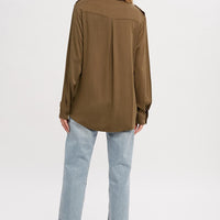 Studded Button Up Shirt