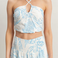 Leaf Halter Top