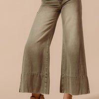 Vintage Washed Twill Jeans