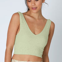 Lace V-Neck Tank