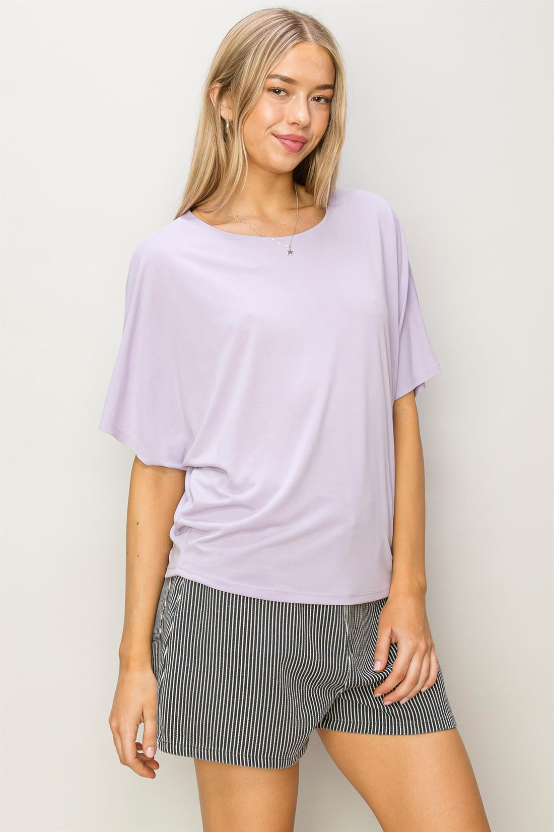 Dolman Short Sleeve Top