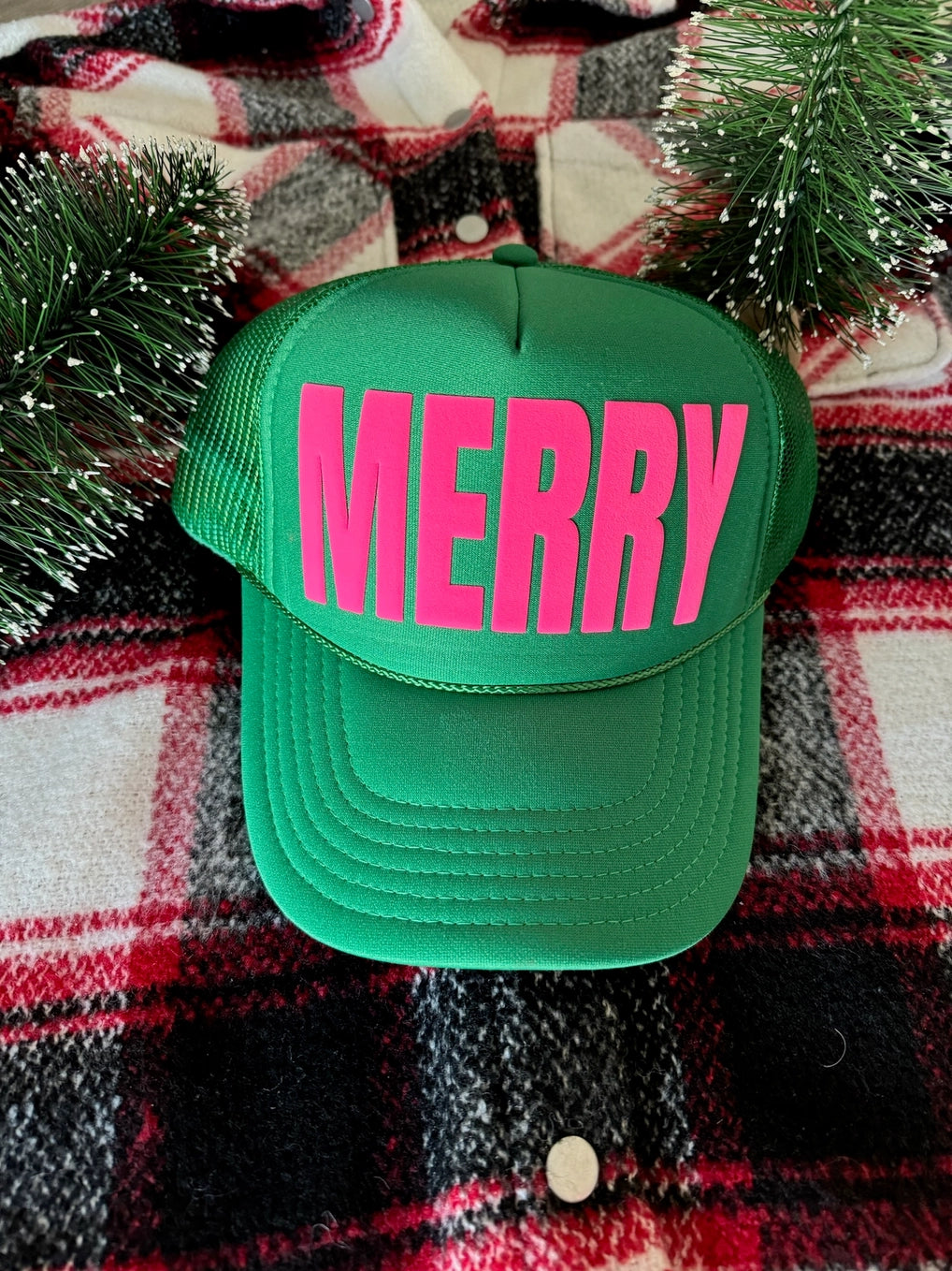 Merry Trucker Hat