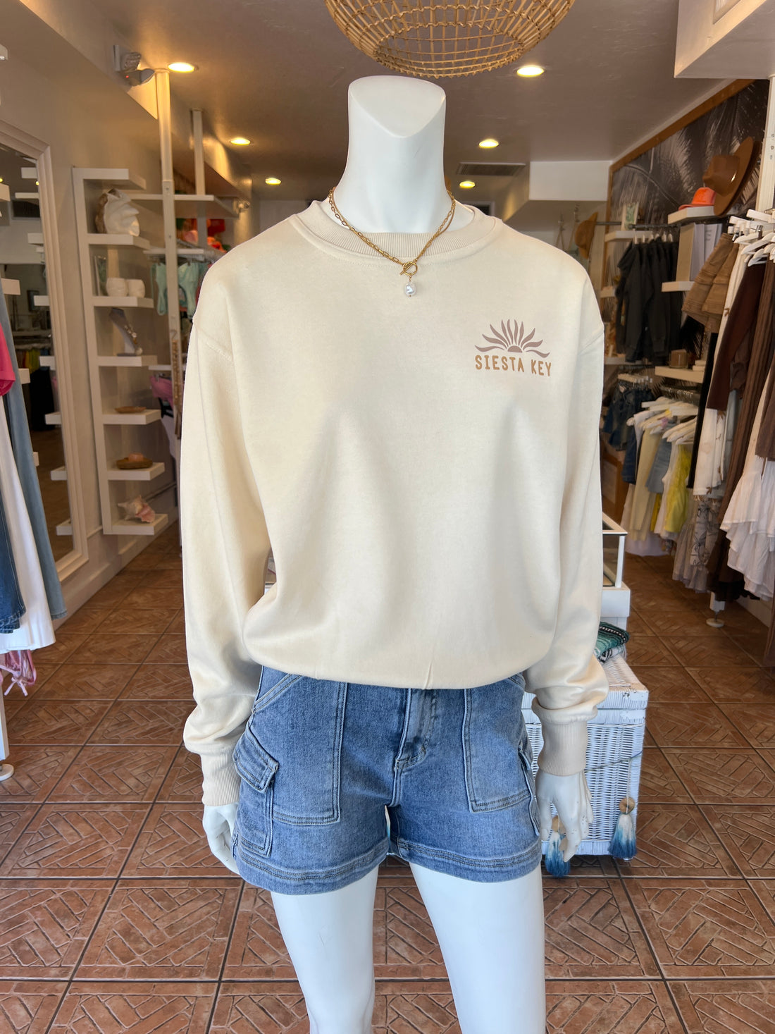 Siesta Sunset Crewneck