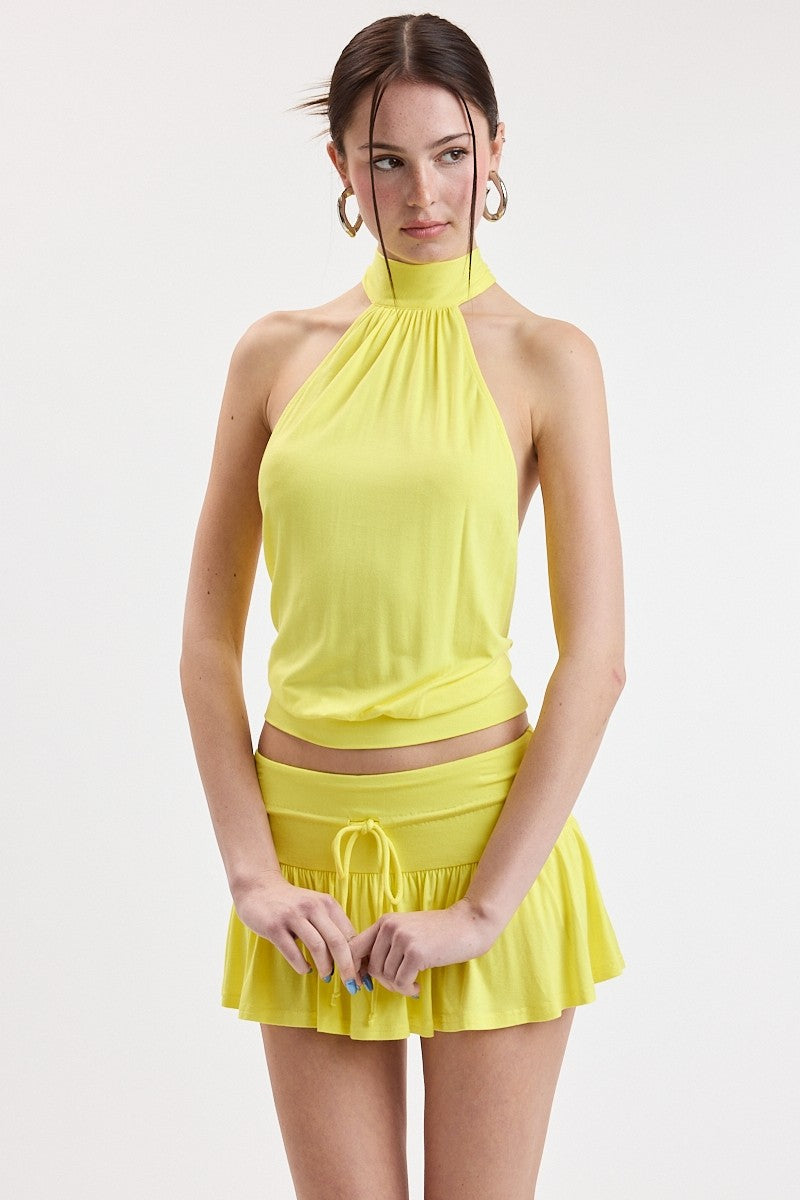 Hailey Halter Top