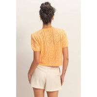 Knit Button Up Cardigan